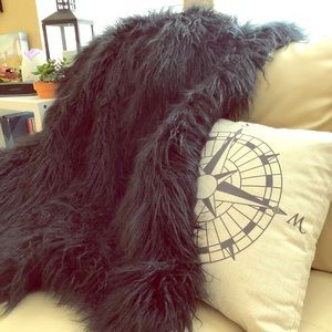 Project 62 faux fur throw